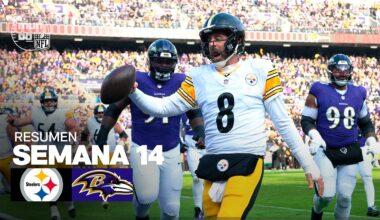 Pittsburgh Steelers vs. Baltimore Ravens | Resumen NFL en español - Semana 14 | NFL Highlights 2025
