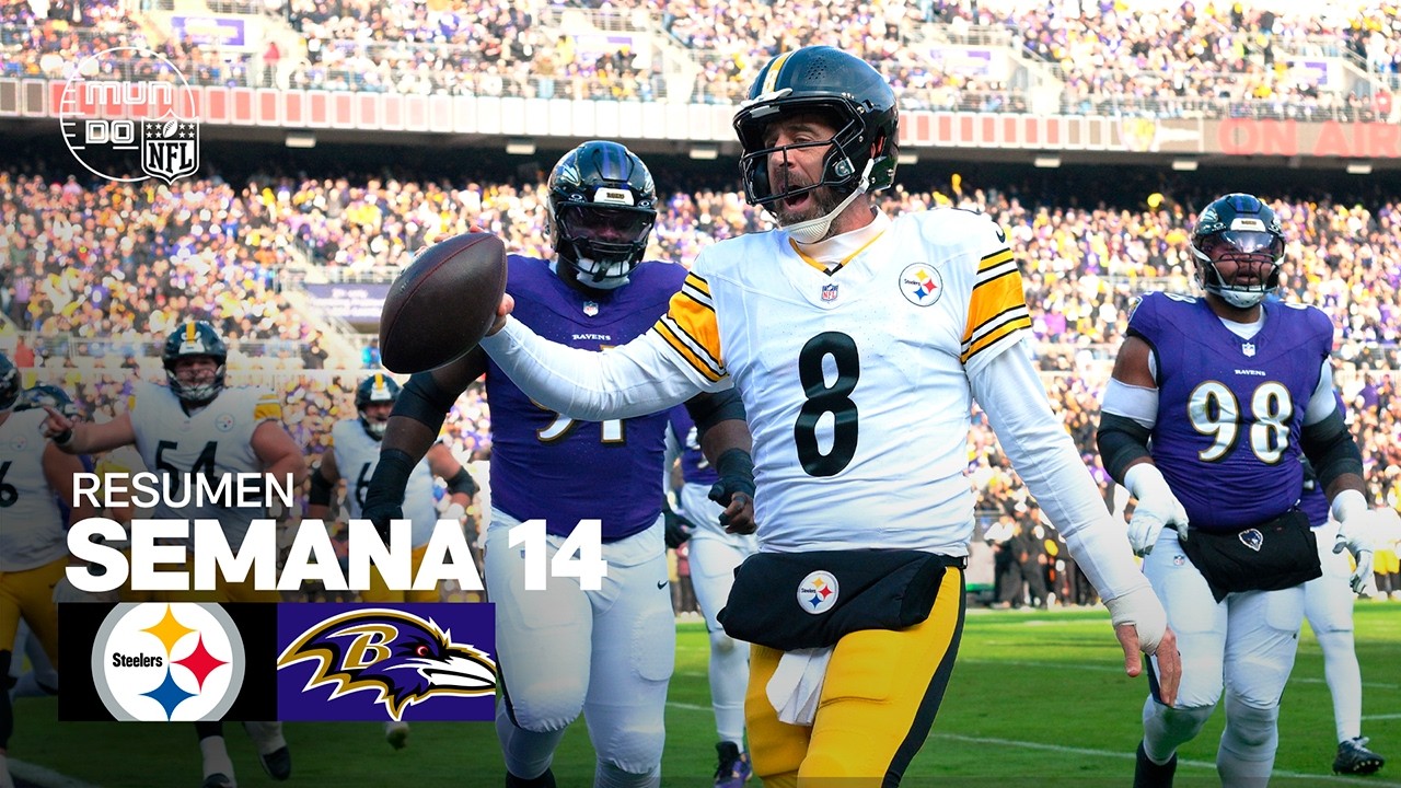 Pittsburgh Steelers vs. Baltimore Ravens | Resumen NFL en español - Semana 14 | NFL Highlights 2025