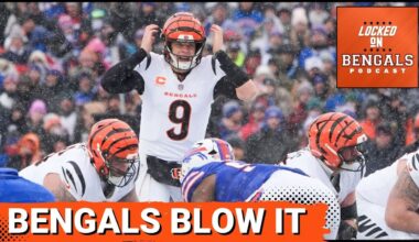 Cincinnati Bengals MELT DOWN, Lose Heartbreaker to Buffalo Bills