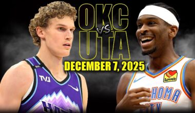 Oklahoma City Thunder vs Utah Jazz Full Game Highlights – December 7, 2025 | NBA Season