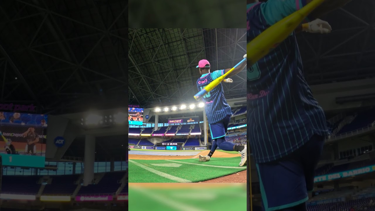 Metal bats + big sluggers = 🤯🚀