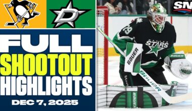 Pittsburgh Penguins at Dallas Stars | FULL Shootout Highlights - December 7, 2025