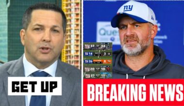 Adam Schefter BREAKING: New York Giants are firing defensive coordinator Shane Bowen | GET UP