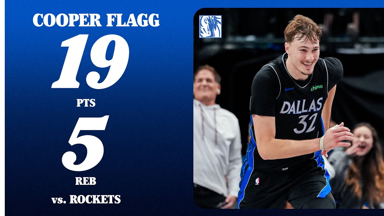 Cooper Flagg (19 PTS 5 REB) vs. Houston Rockets | December 6, 2025