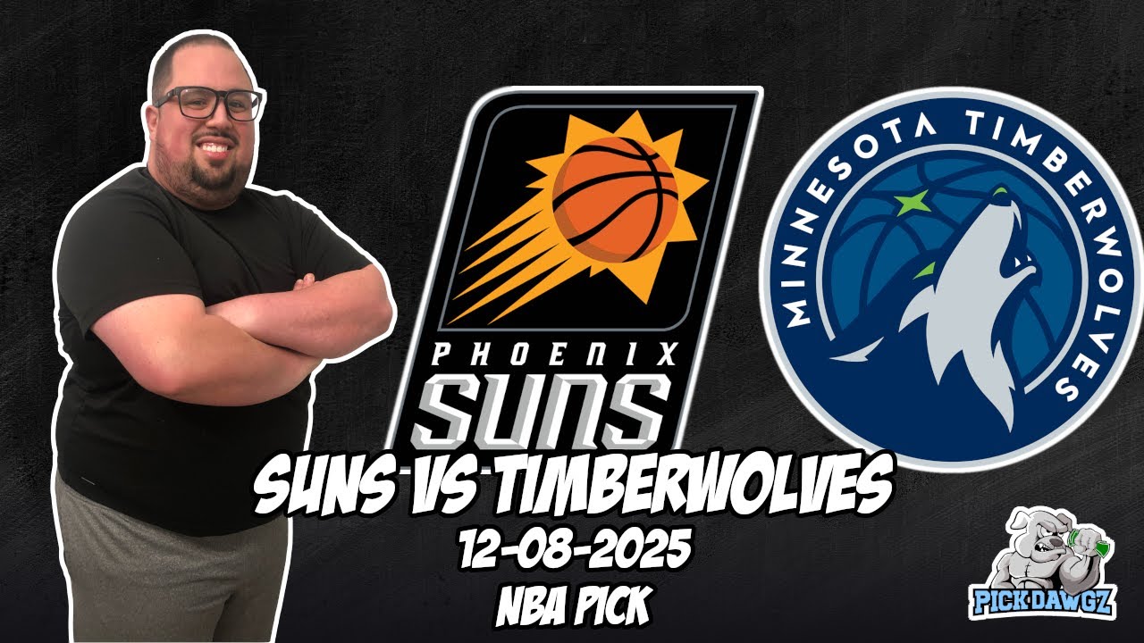 Phoenix Suns vs Minnesota Timberwolves 12/8/25 NBA Free Picks & Prediction | NBA Betting Tips