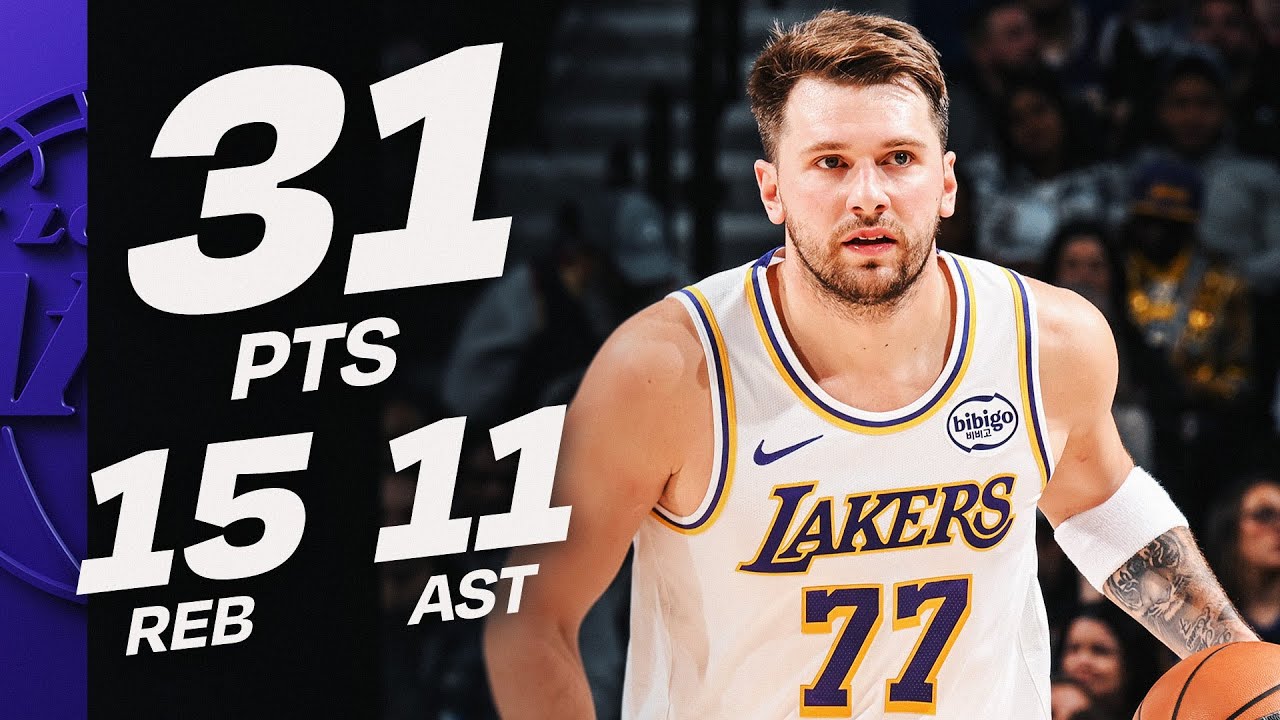 Luka Dončić STUFFED THE STAT SHEET vs 76ers | December 7, 2025