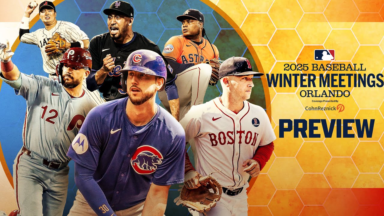 Previewing the 2025 MLB Winter Meetings! (Schwarber, Tucker, Bellinger and MORE MOVES we might see!)