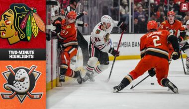 Chicago Blackhawks vs. Anaheim Ducks (12/7/25) | Game Highlights | CHSN Blackhawks