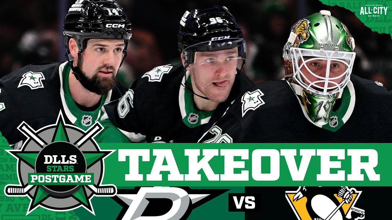 Stars Rally To Beat Penguins In Shootout 3-2 | DLLS STARS POSTGAME