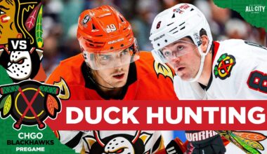 BLACKHAWKS PREGAME: Chicago Looks to Beat Anaheim on Tired Legs | CHGO Blackhawks Podcast