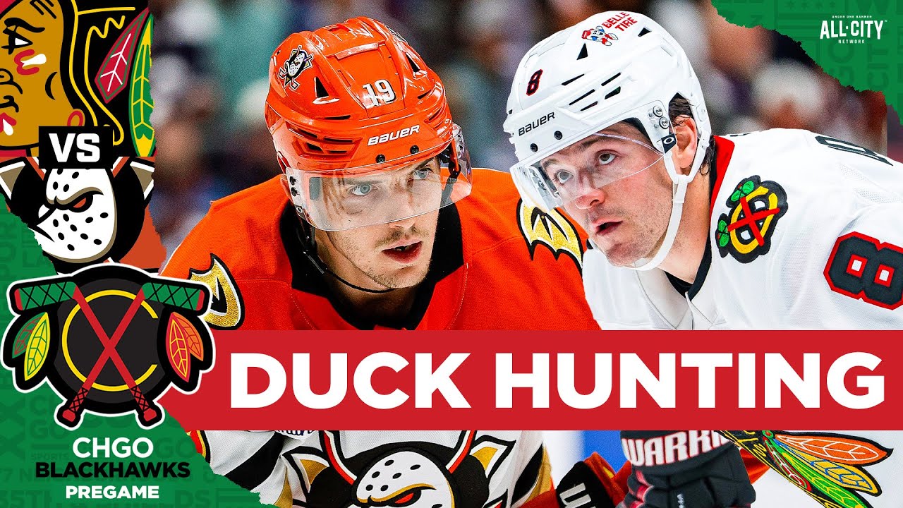 BLACKHAWKS PREGAME: Chicago Looks to Beat Anaheim on Tired Legs | CHGO Blackhawks Podcast