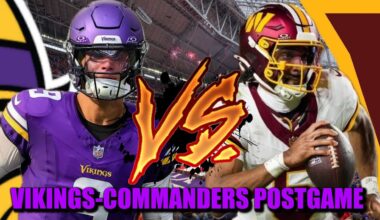 VIKINGS-COMMANDERS POSTGAME SHOW