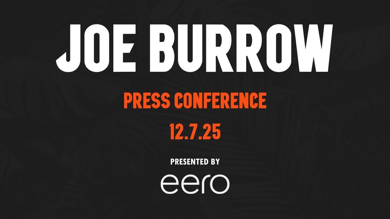 Joe Burrow Press Conference - December 7