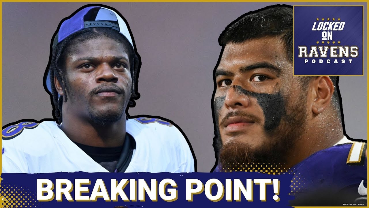 Lamar Jackson, Daniel Faalele FIERY EXCHANGE EXPOSED, current, former Baltimore Ravens CALL OUT refs