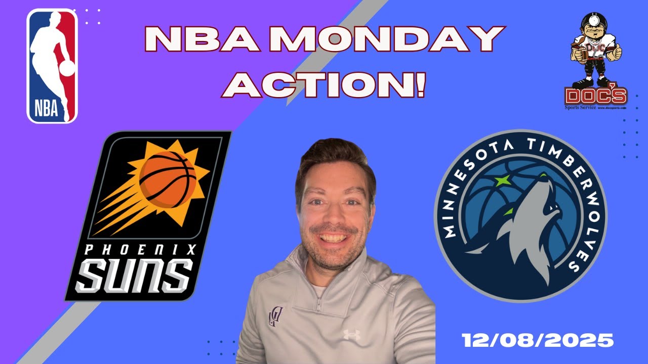 🏀🔥 NBA Prediction Showdown: Phoenix Suns vs. Minnesota Timberwolves, 12/08/2025 - Nolan's Best Bets