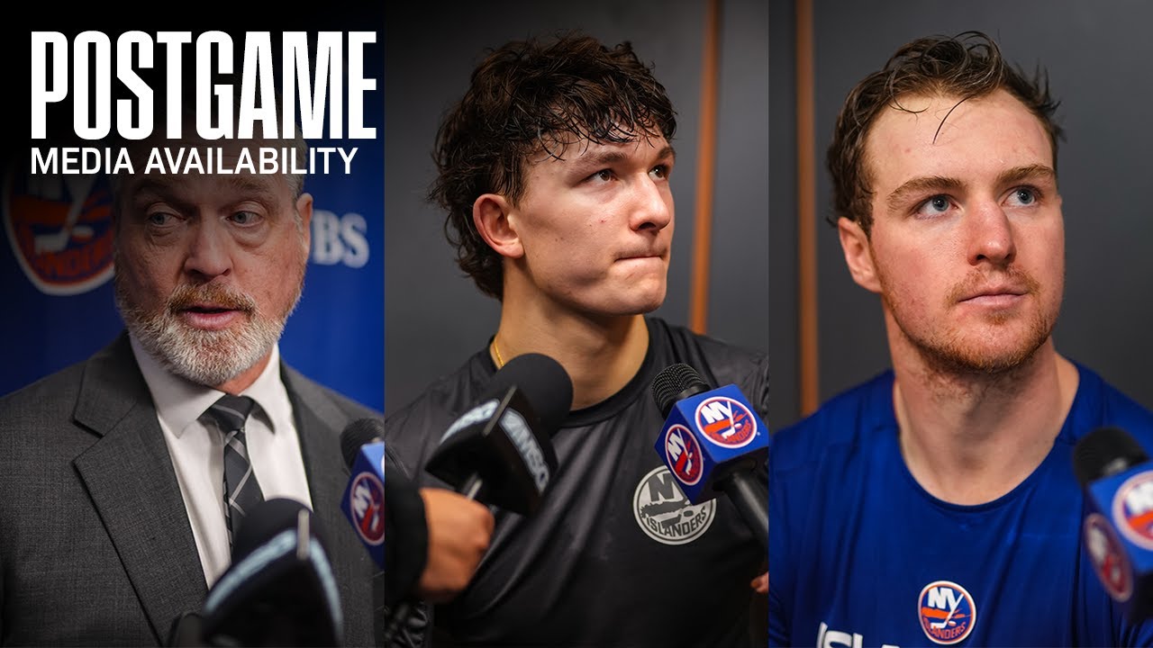 New York Islanders Postgame Availability | NYI 1 at FLA 4