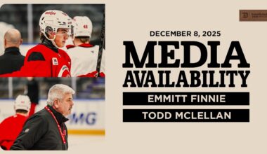 Emmitt Finnie, Todd McLellan Morning Skate Media | Dec. 8, 2025Morning Skate Media 12 8