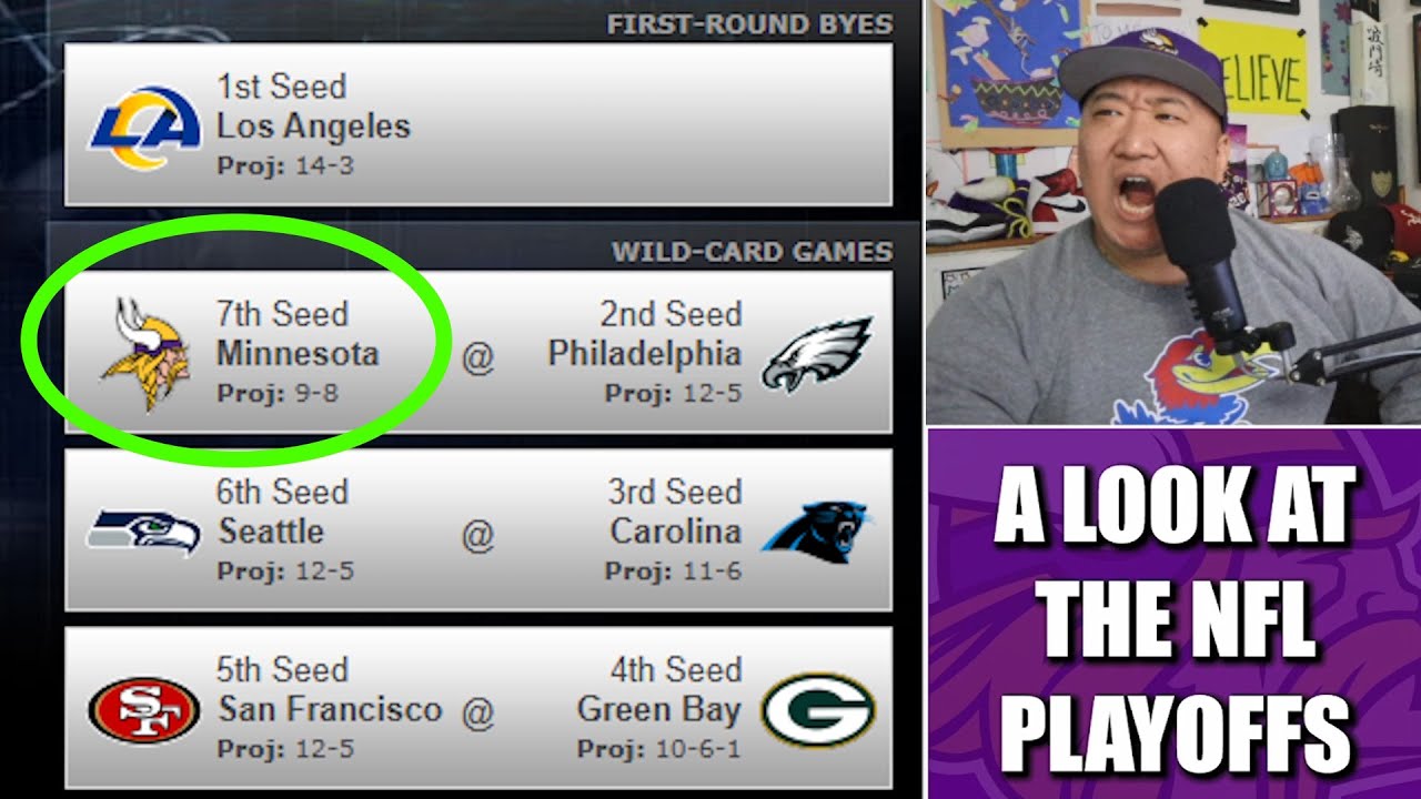 A Look at the NFL Playoffs, The Vikings DO Have a Path to a Wild Card