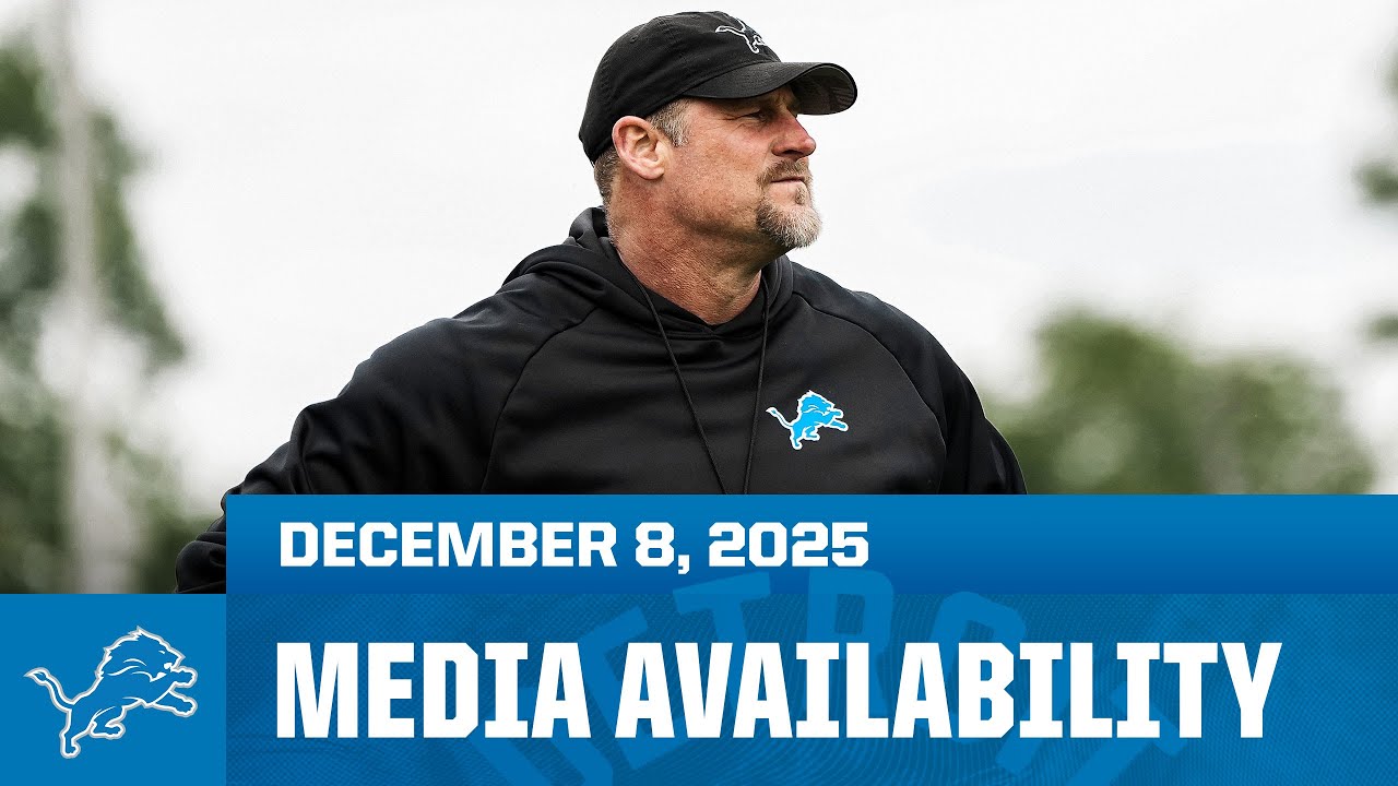 Dan Campbell Press Conference | Dec. 8, 2025