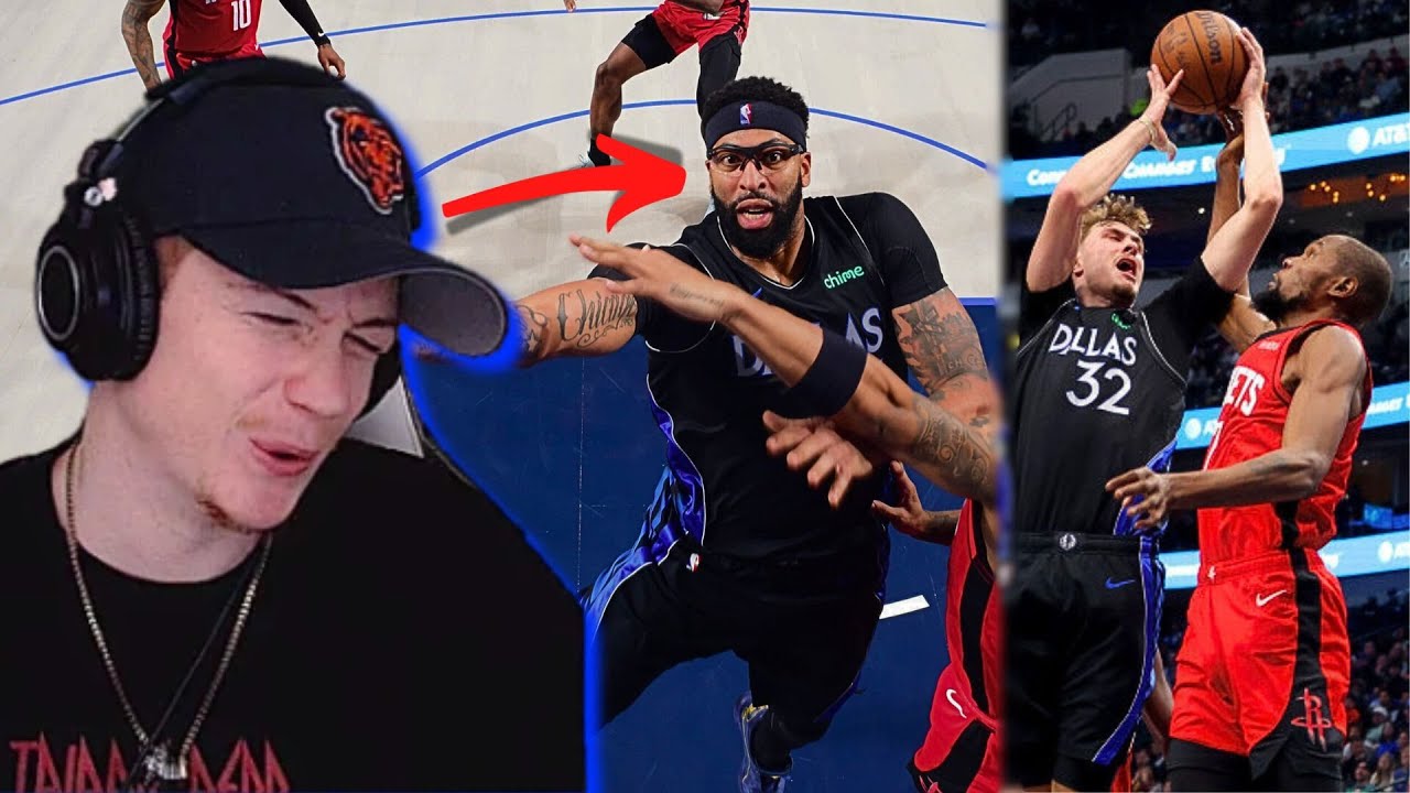 AD went off! Reacting to Mavericks vs Rockets!