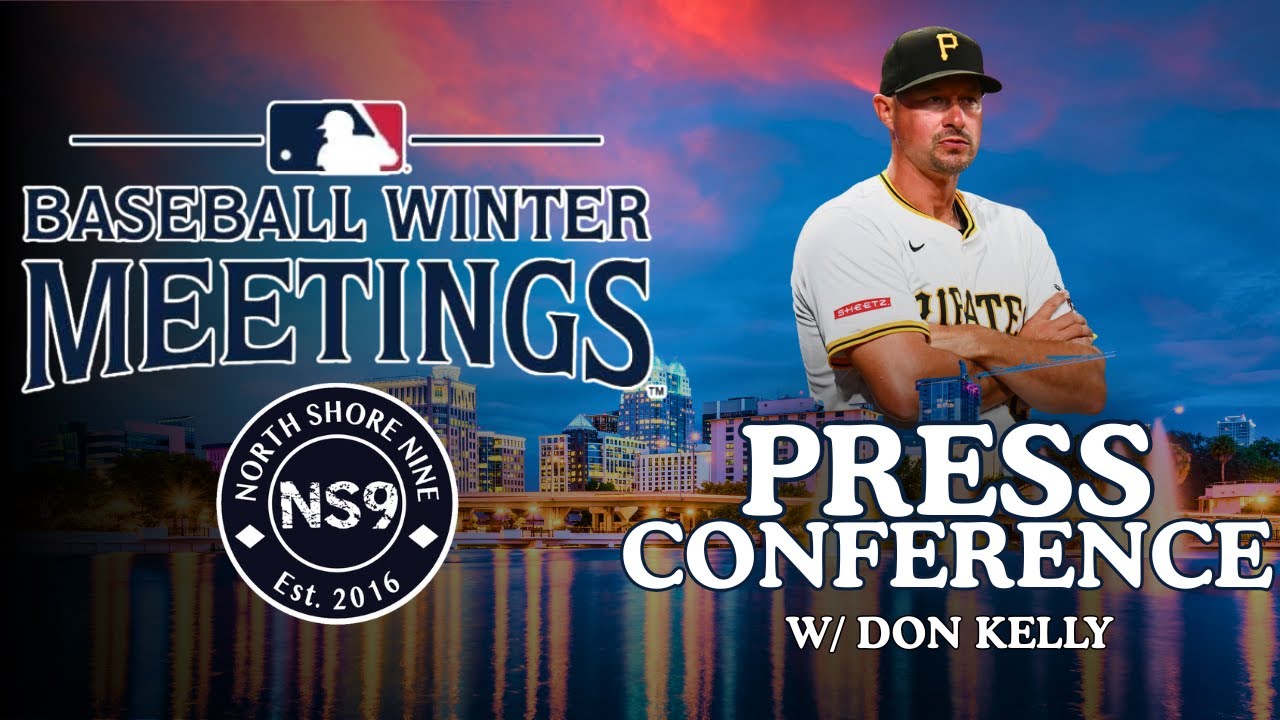 Don Kelly Winter Meetings Press Conference | Pittsburgh Pirates