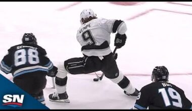 Kings' Adrian Kempe Pulls Nasty Stick Move To Finish Backhand Beauty