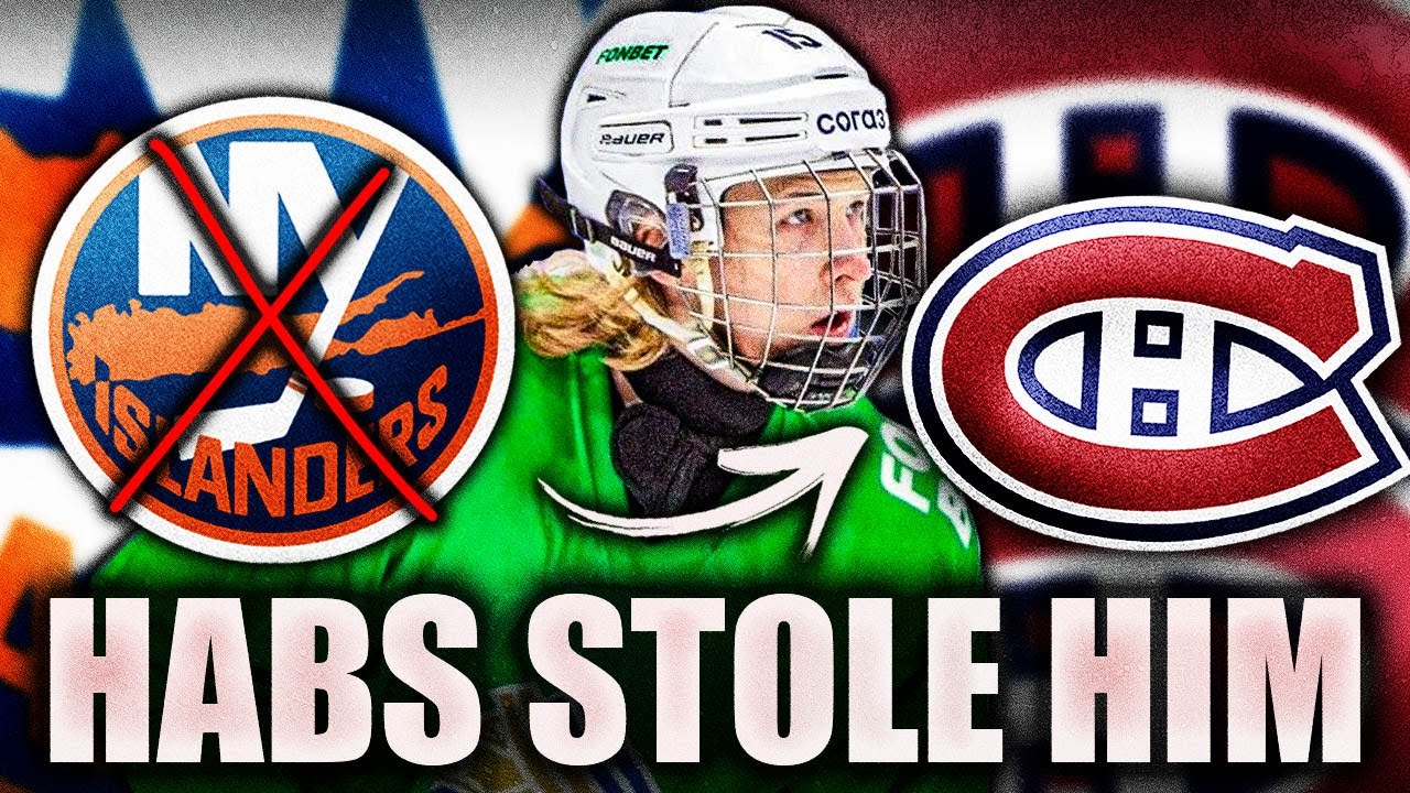 ISLANDERS CONFIRMED: MONTREAL CANADIENS STOLE ALEXANDER ZHAROVSKY FROM NEW YORK