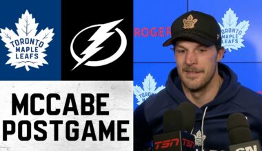 Jake McCabe | Post Game vs. Tampa Bay Lightning | December 08, 2025