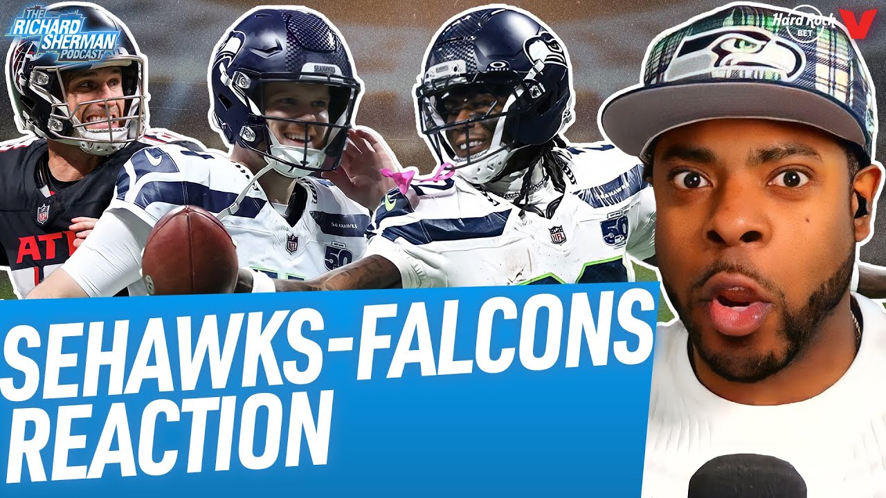 Seahawks DOMINATE Falcons: Defense Takes Over & Shahid’s 100-Yard Return | Richard Sherman Reacts