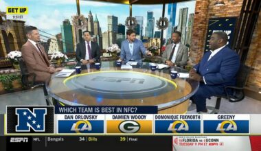 FIRST TAKE | Packers or Rams - Which team is best in NFC? - Dan Orlovsky & Damien Woody debate
