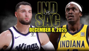Indiana Pacers vs Sacramento Kings Full Game Highlights – December 8, 2025 | NBA Season