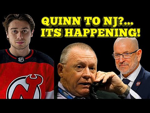 A Quinn Hughes TRADE With The Vancouver Canucks & NJ Devils Is Closer to Happening?