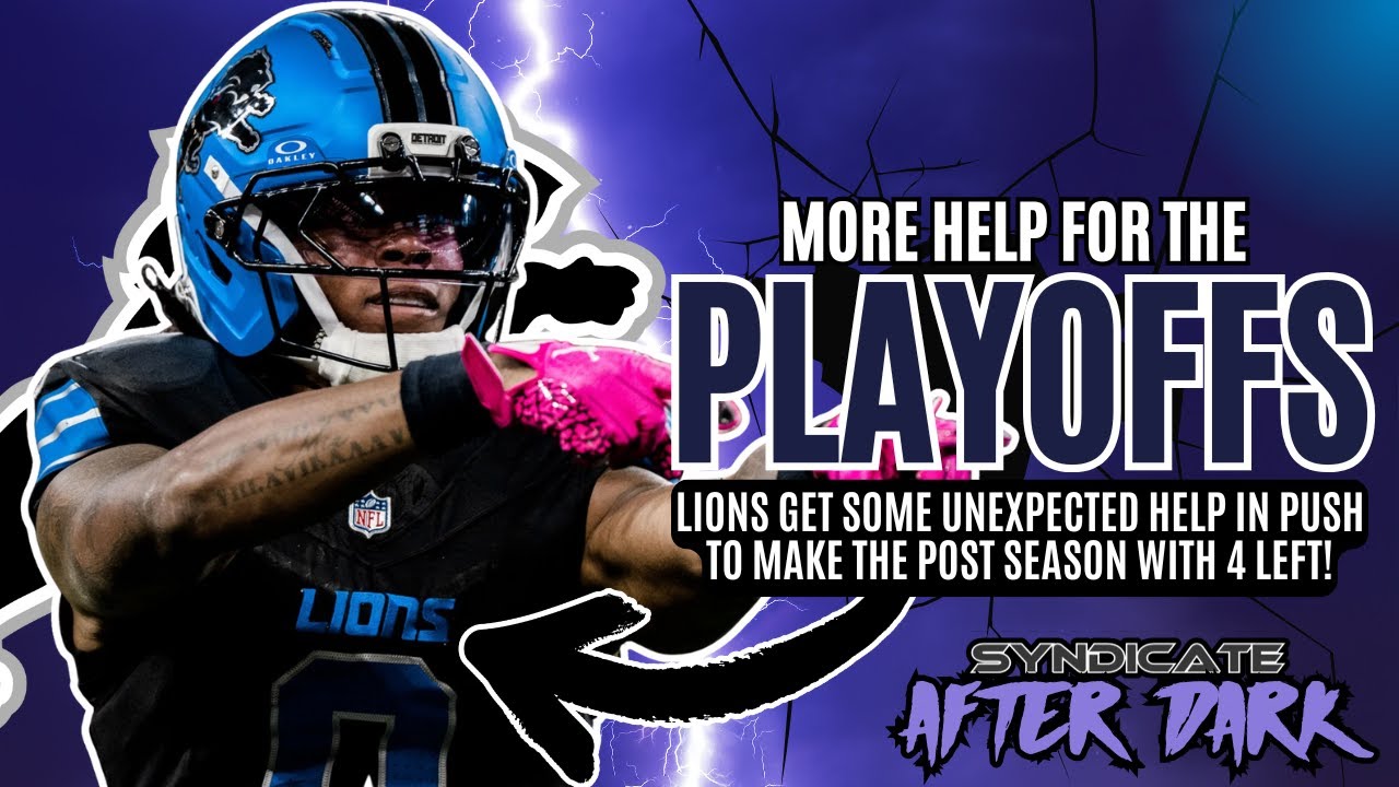 The Detroit Lions Get More Playoff Help From An UNEXPECTED Place!
