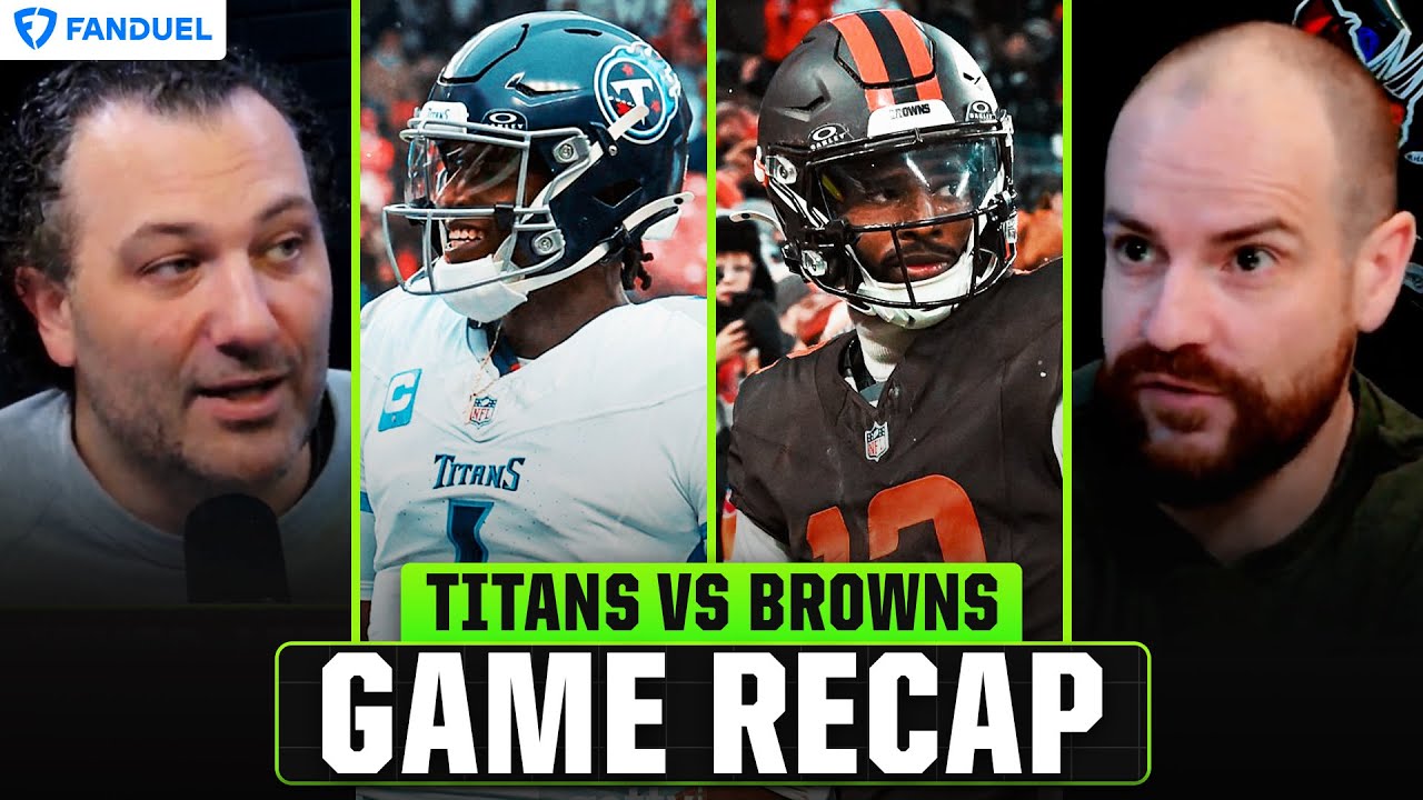 Shedeur Sanders Taken Off The Field??? | Browns vs Titans Review