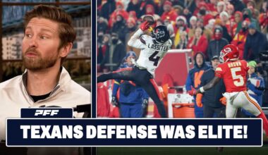 Houston Texans vs. Kansas City Chiefs Review | PFF Grade Release Show