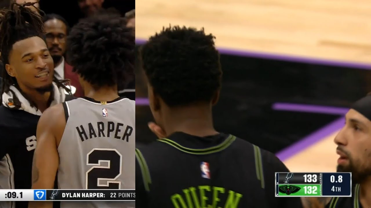 Jose lifts Derik Queen's head after missed game winner and Dylan Harper clutch shot