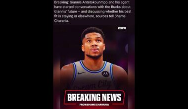 Giannis in Milwaukee is OVER 😢💔 #shorts