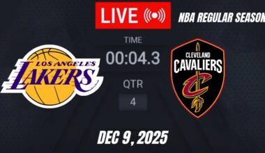 NBA LIVE! Cleveland Cavaliers vs Los Angeles Lakers I December 9, 2025 | Lakers vs Cavaliers  2K26