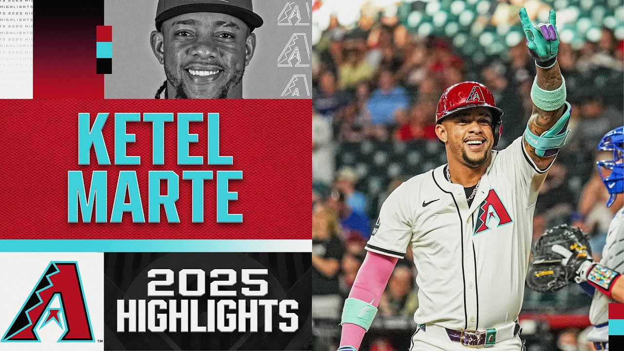 Ketel Marte's BEST MOMENTS and BIGGEST HITS of 2025! 🍿 (Full MLB season highlights w/the D-backs)