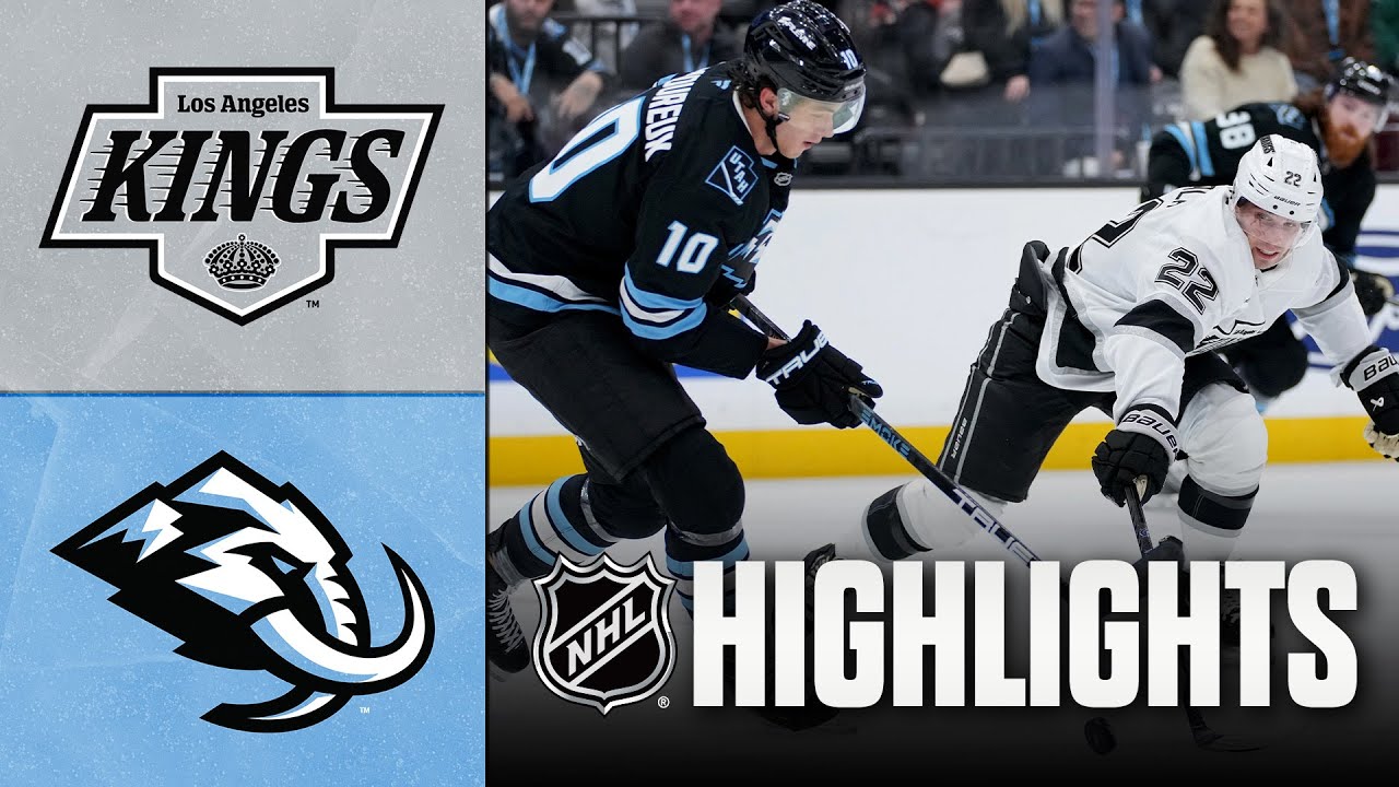 Kings vs. Mammoth | NHL Highlights | December 08, 2025