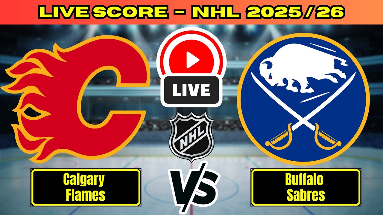 🔴 Calgary Flames vs Buffalo Sabres | NHL PLAY BY PLAY | Live Score Update December 8