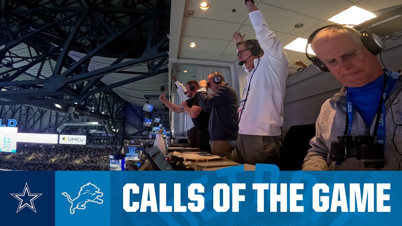 Calls of the Game: Detroit's offense GOES OFF for 44 points in win over Dallas | Lions vs. Cowboys