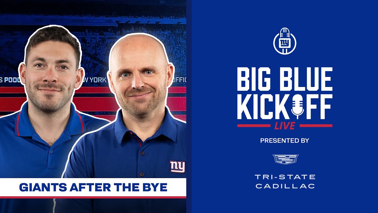 Giants After the Bye | Big Blue Kickoff Live | New York Giants