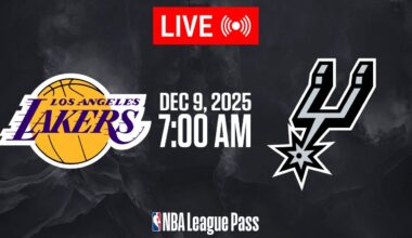 NBA LIVE! Los Angeles Lakers vs San Antonio Spurs | December 9, 2025 | NBA Today NBA 2K26 Gameplay