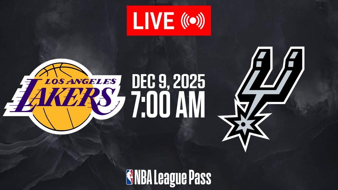 NBA LIVE! Los Angeles Lakers vs San Antonio Spurs | December 9, 2025 | NBA Today NBA 2K26 Gameplay