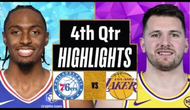 Los Angeles Lakers vs Philadelphia 76ers Full Game Highlights 4th Qtr P2| Dec 7| 2025 NBA Highlights