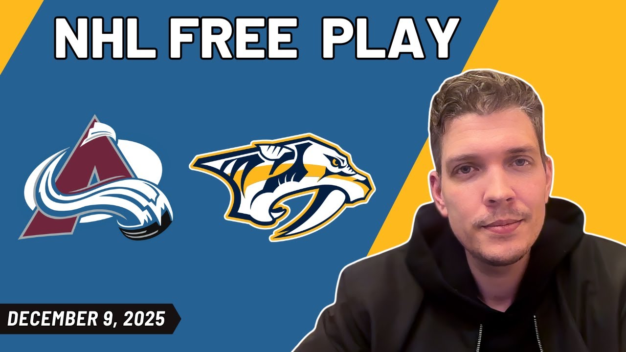 Colorado Avalanche vs Nashville Predators 12/9/25 NHL Picks & Predictions | August Young Best Bet