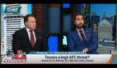 FIRST THINGS FIRST | Nick Wright STUNS, Houston Texans Are LEGIT Super Bowl THREATS | NFL