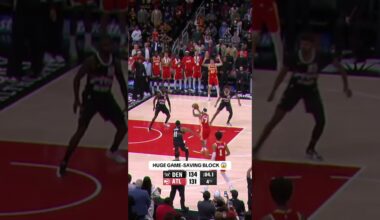 Clutch defense by the Nuggets 👏