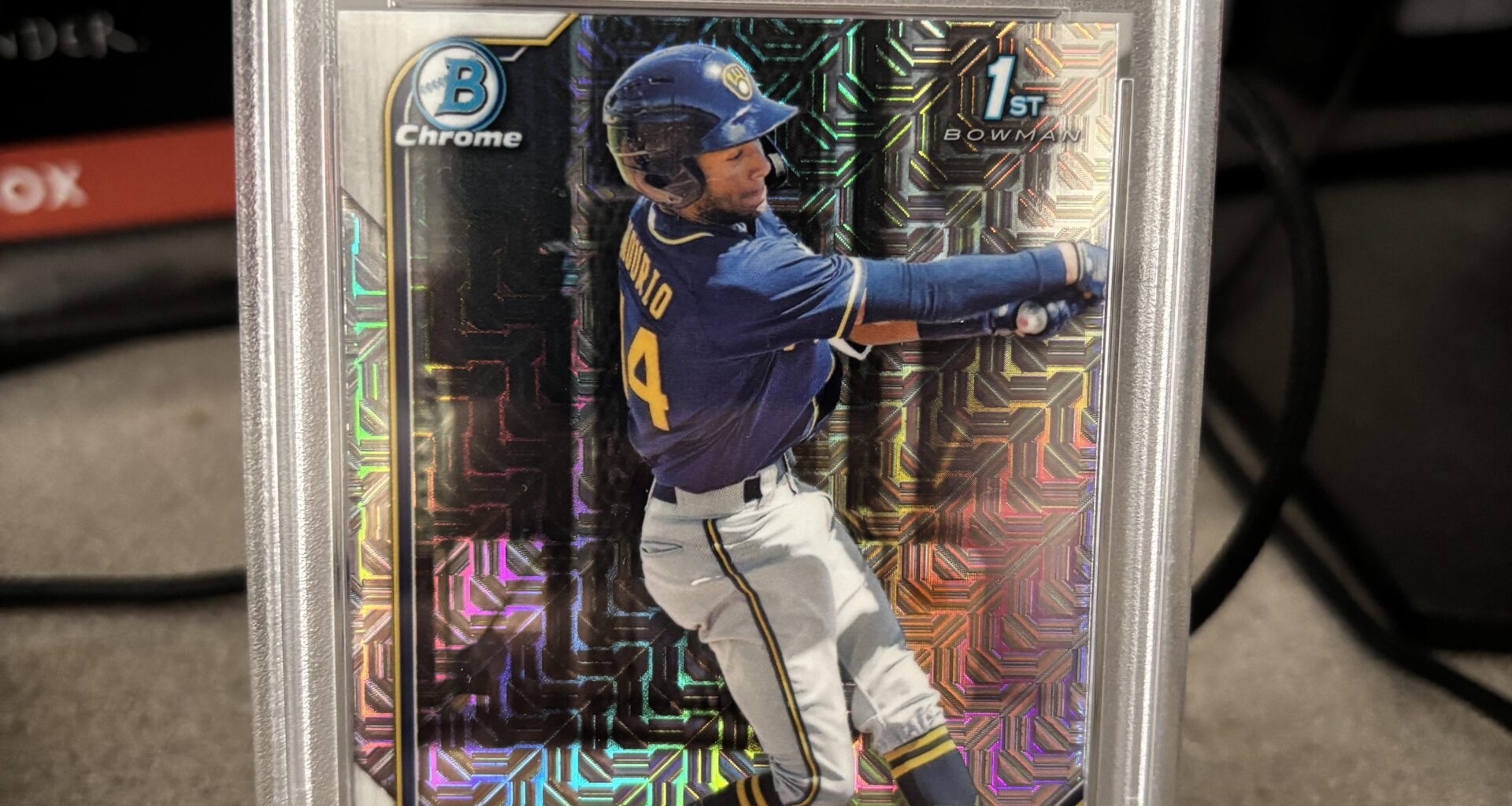 Just Picked Up a Jackson Chourio 1st Bowman